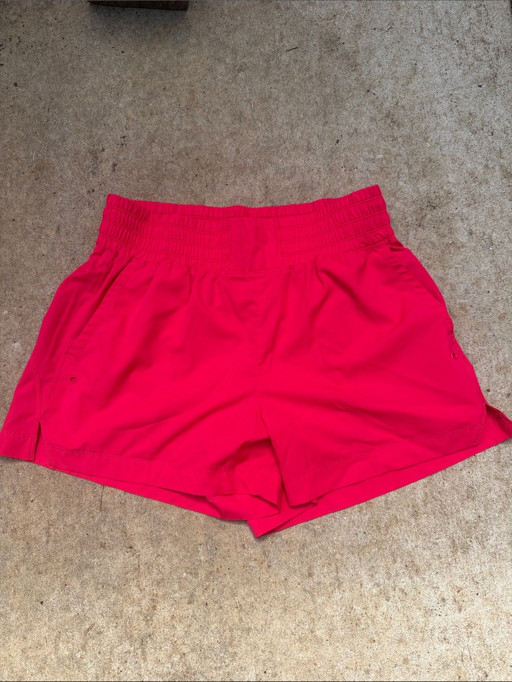 Old Navy Bright Pink Athletic Elastic-Waist Shorts